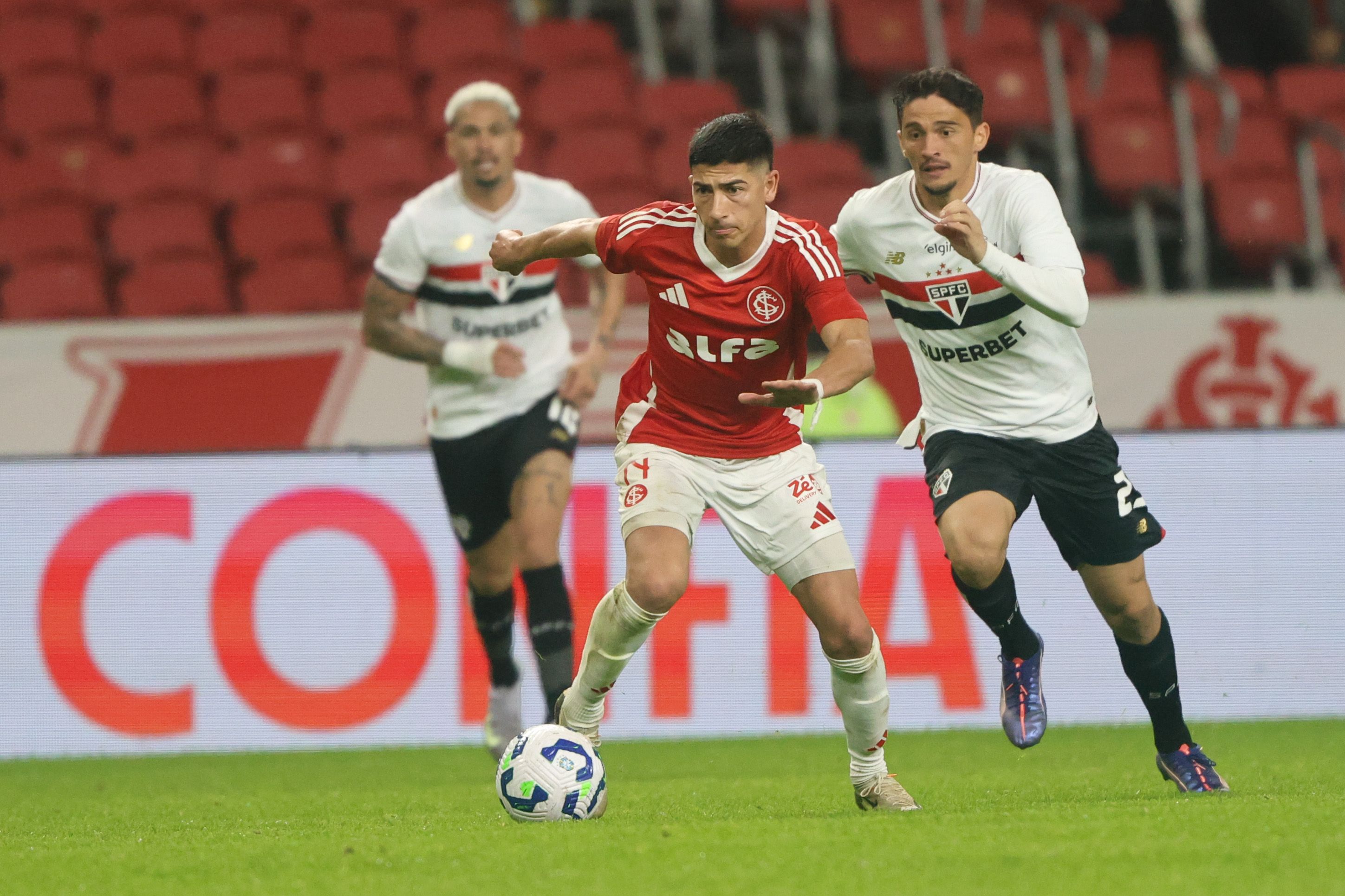 Inter é superado pelo São Paulo