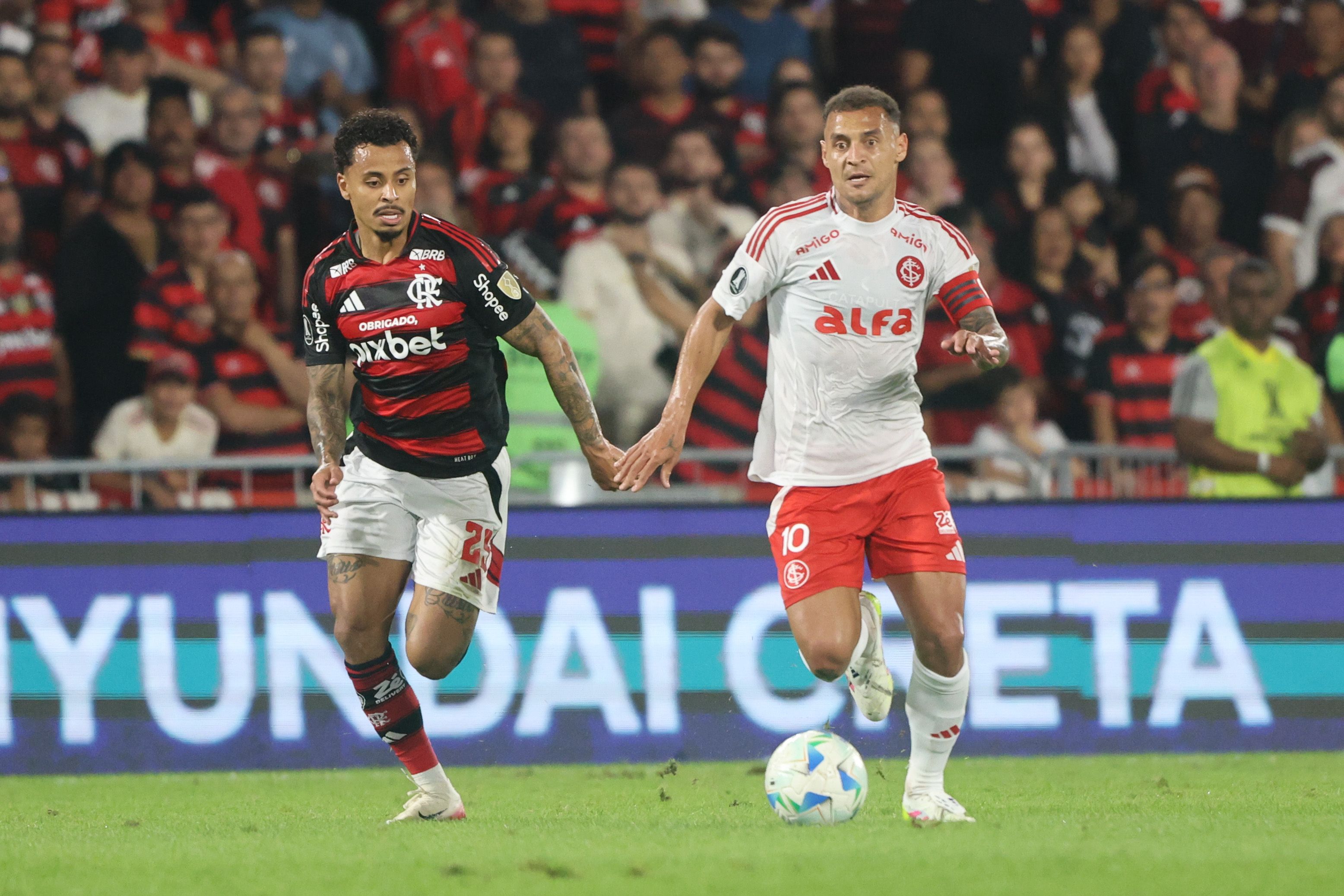 Inter larga em desvantagem nas oitavas de final da CONMEBOL Libertadores