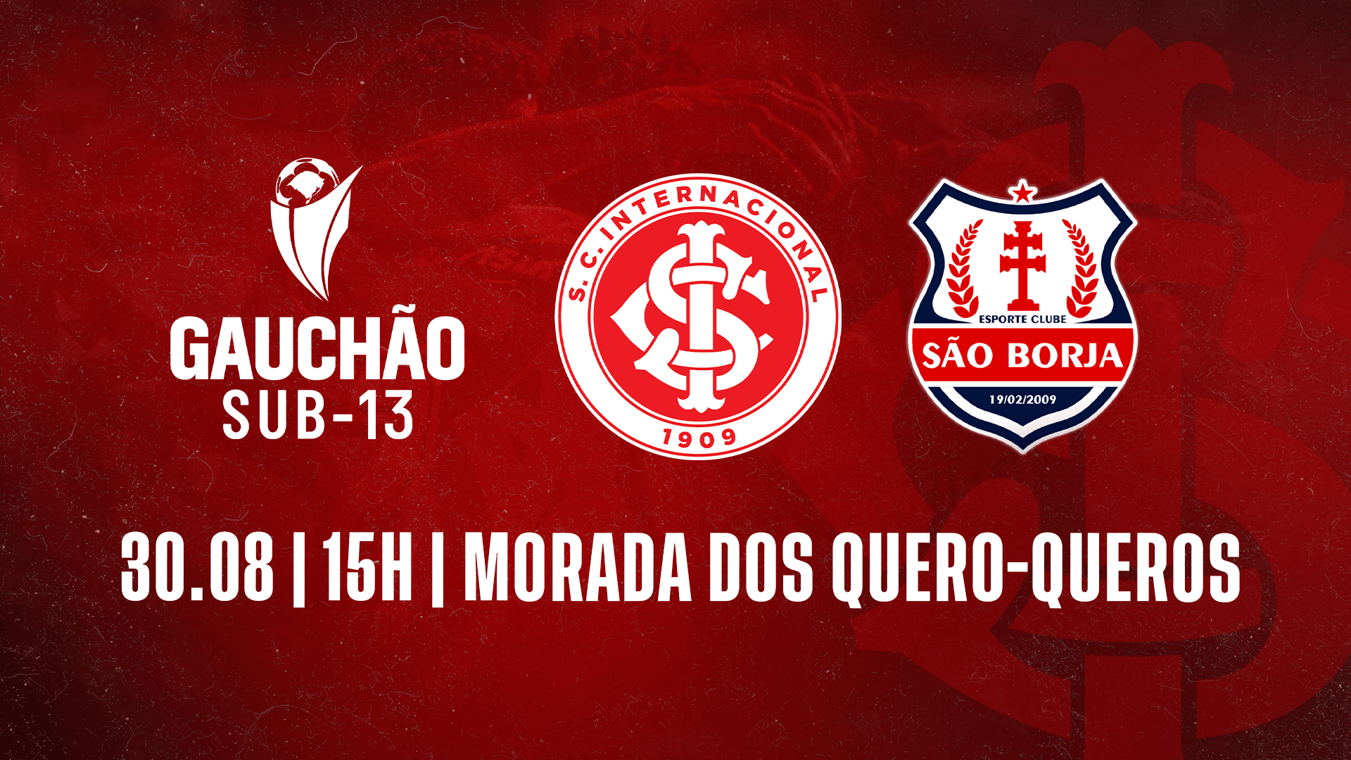 Serviço de Jogo: Internacional x São Borja | Campeonato Gaúcho Sub-13 2025