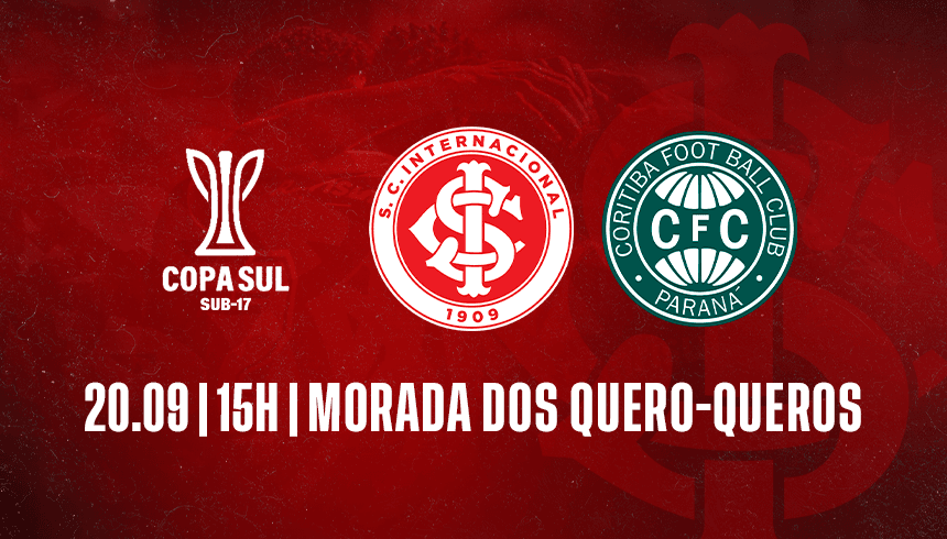 Serviço de jogo: Internacional x Coritiba | Copa Sul Sub-17 2025
