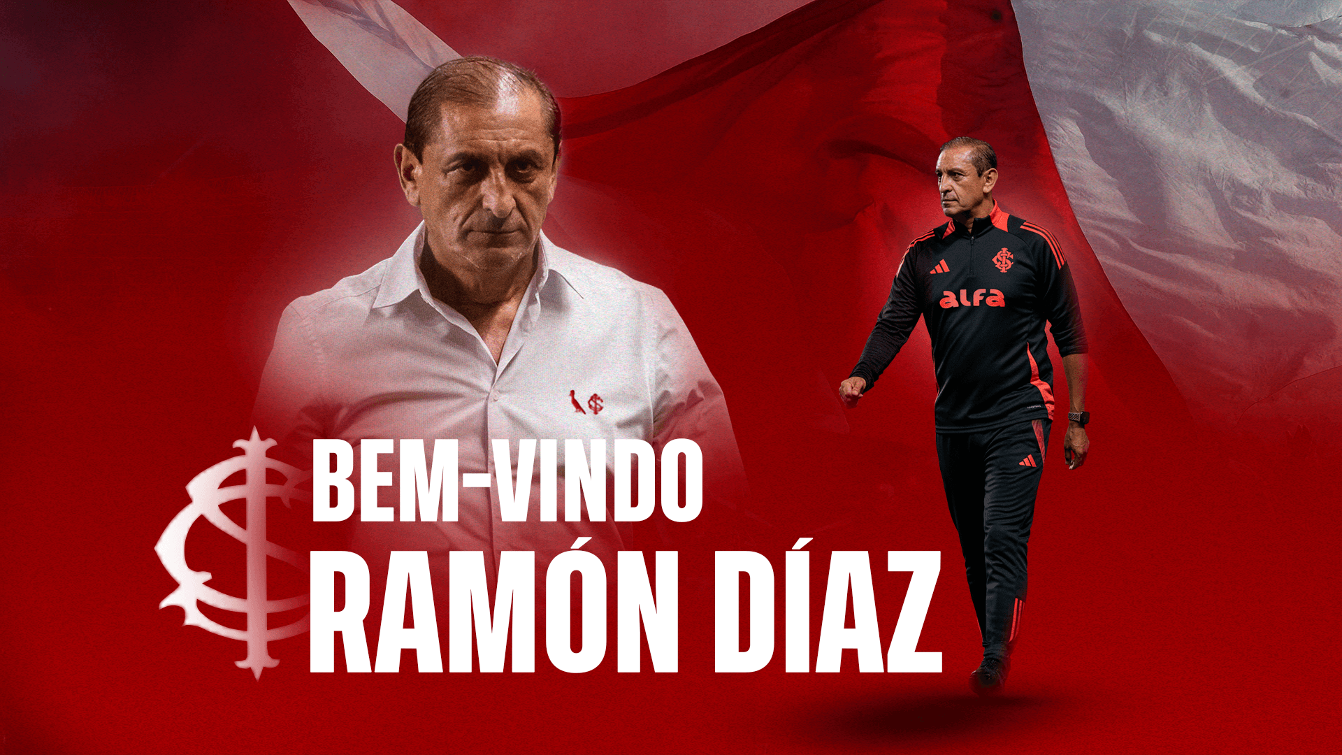 Ramón Díaz é o novo técnico do Internacional