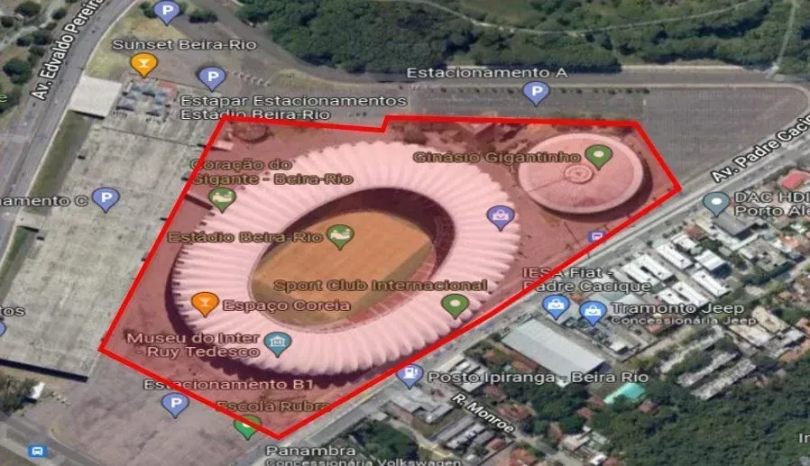 Orientações e lista de credenciados para Inter x Flamengo