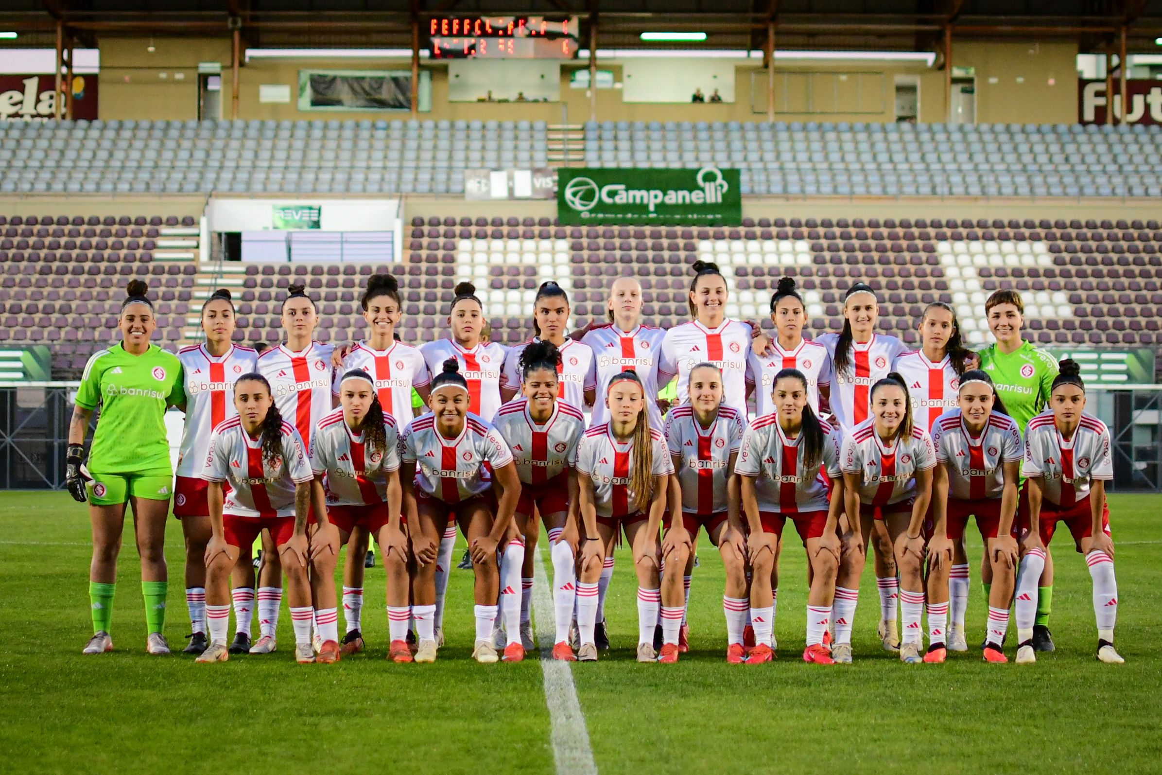 Sub-20 das Gurias vencem jogo de ida das quartas de final do Brasileiro