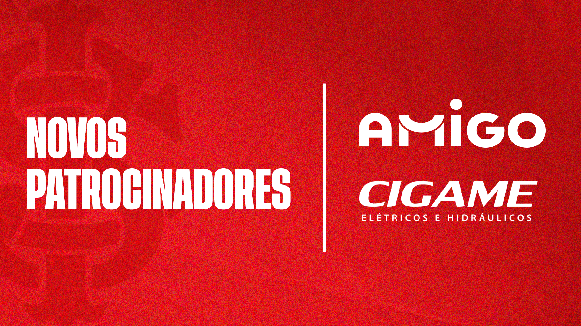 Cigame e Amigo são novos patrocinadores do Clube do Povo