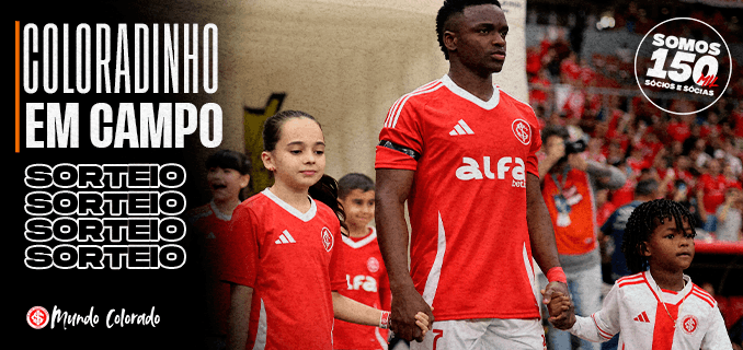 Coloradinhos(as) em campo contra o Sport