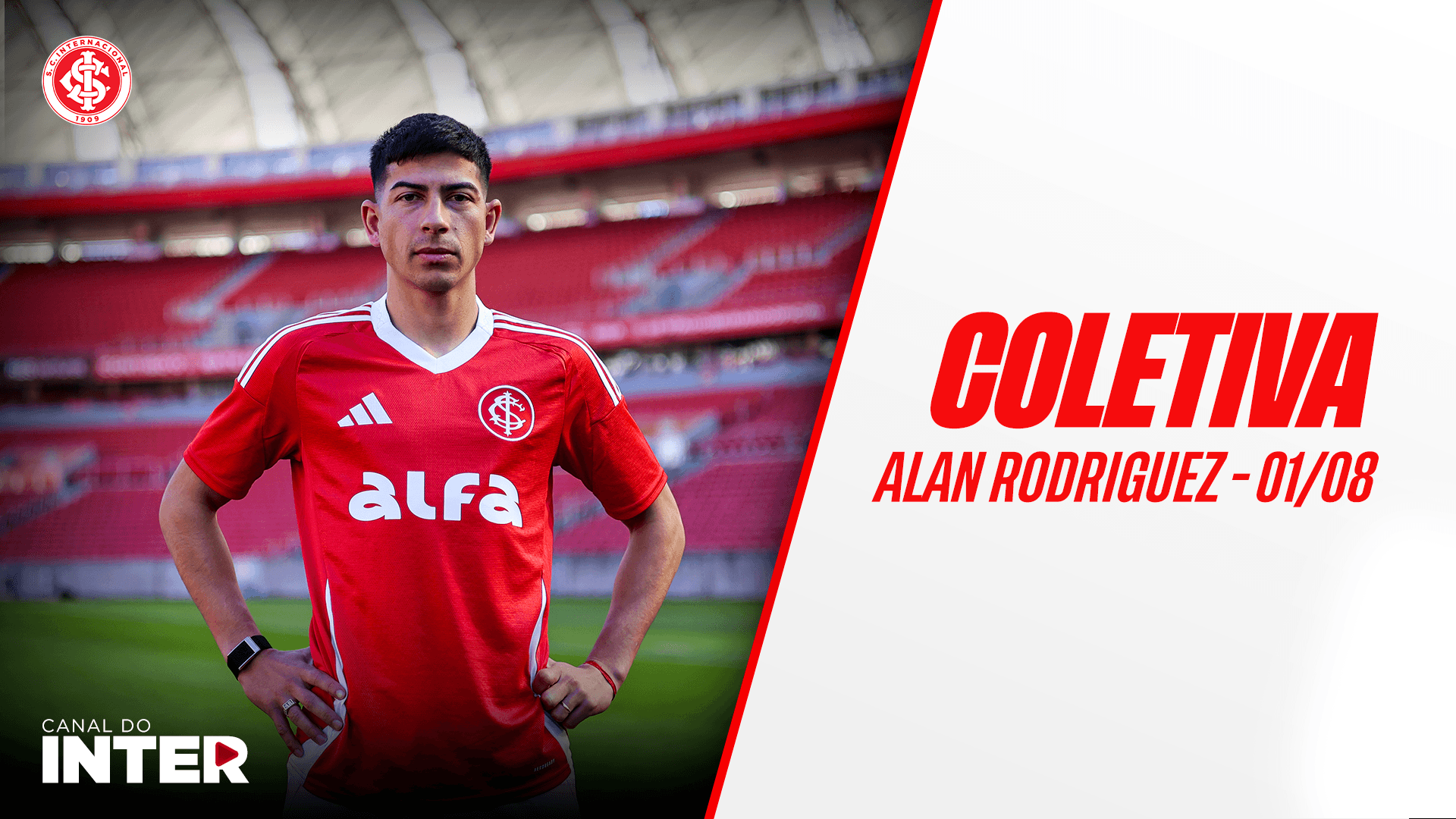 Entrevista coletiva | Apresentação Alan Rodriguez