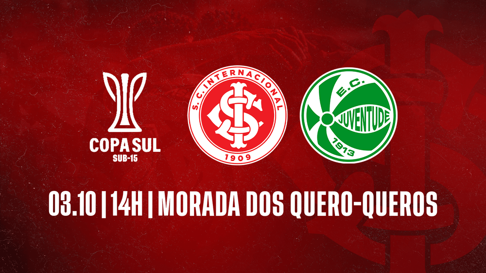 Serviço de Jogo: Internacional x Juventude - Copa Sul Sub-15 2025
