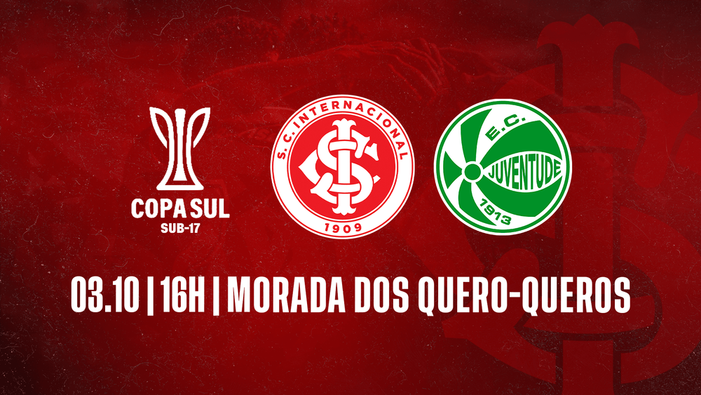 Serviço de Jogo: Internacional x Juventude - Copa Sul Sub-17 2025