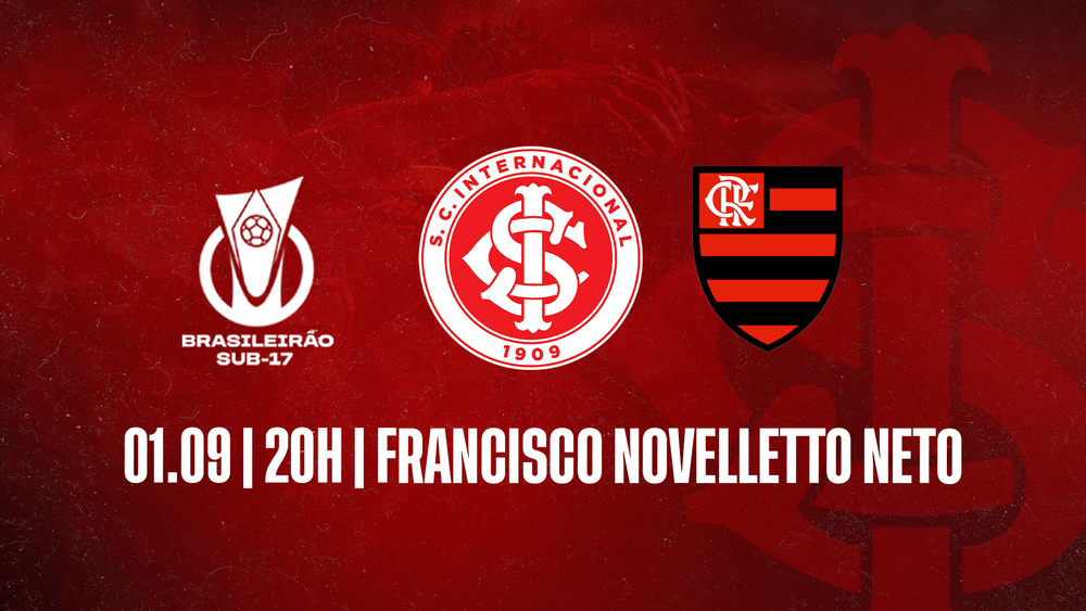 Serviço de jogo: Internacional x Flamengo | Campeonato Brasileiro Sub-17 2025