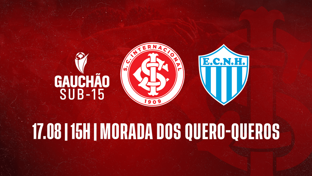 Serviço de jogo: Internacional x Novo Hamburgo | Campeonato Gaúcho Sub-15 2025