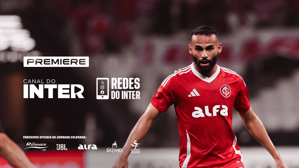 Premiere transmite o duelo do Inter com o Mirassol