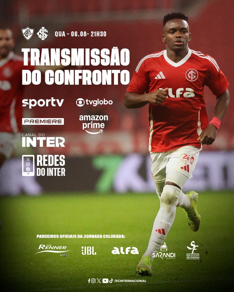 Onde assistir Fluminense e Inter pela Copa do Brasil