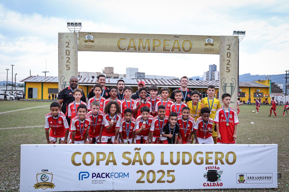 Inter conquista título na Sub-11 e vice na Sub-13 da Copa São Ludgero